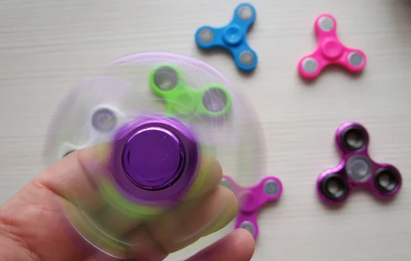 Spinner yeni kıpır — Stok fotoğraf