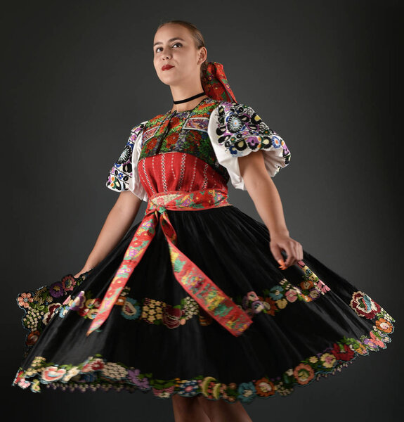 Slovakian woman dancer