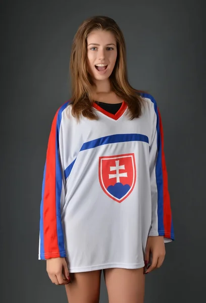 slovakian sport ice hockey supporter