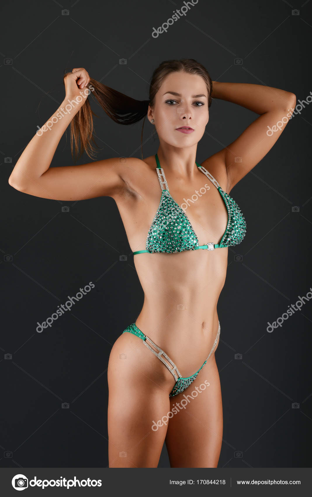 Sexy bikini fitness — Stock Photo © muro 170844218