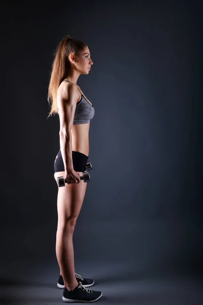 Biquíni menina fitness — Fotografia de Stock