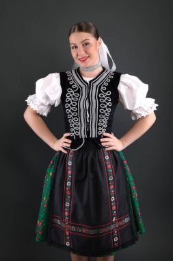 Slovakya folkloru. Geleneksel kıyafet.