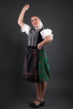 Slovakya folkloru. Geleneksel kıyafet.