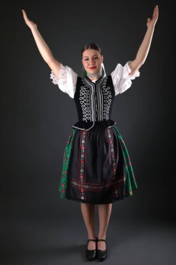 Slovakya folkloru. Geleneksel kıyafet.