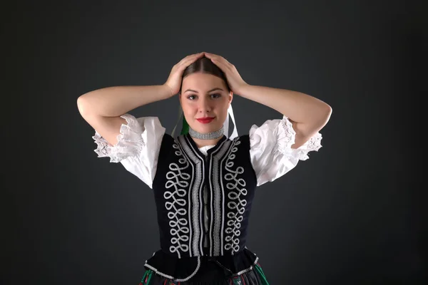 Slowakische Folklore Tracht — Stockfoto