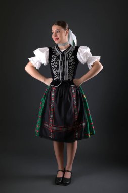 Slovakya folkloru. Geleneksel kıyafet.