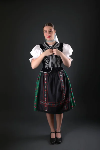 Slowakische Folklore Tracht — Stockfoto