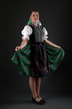 Slovakya folkloru. Geleneksel kıyafet.