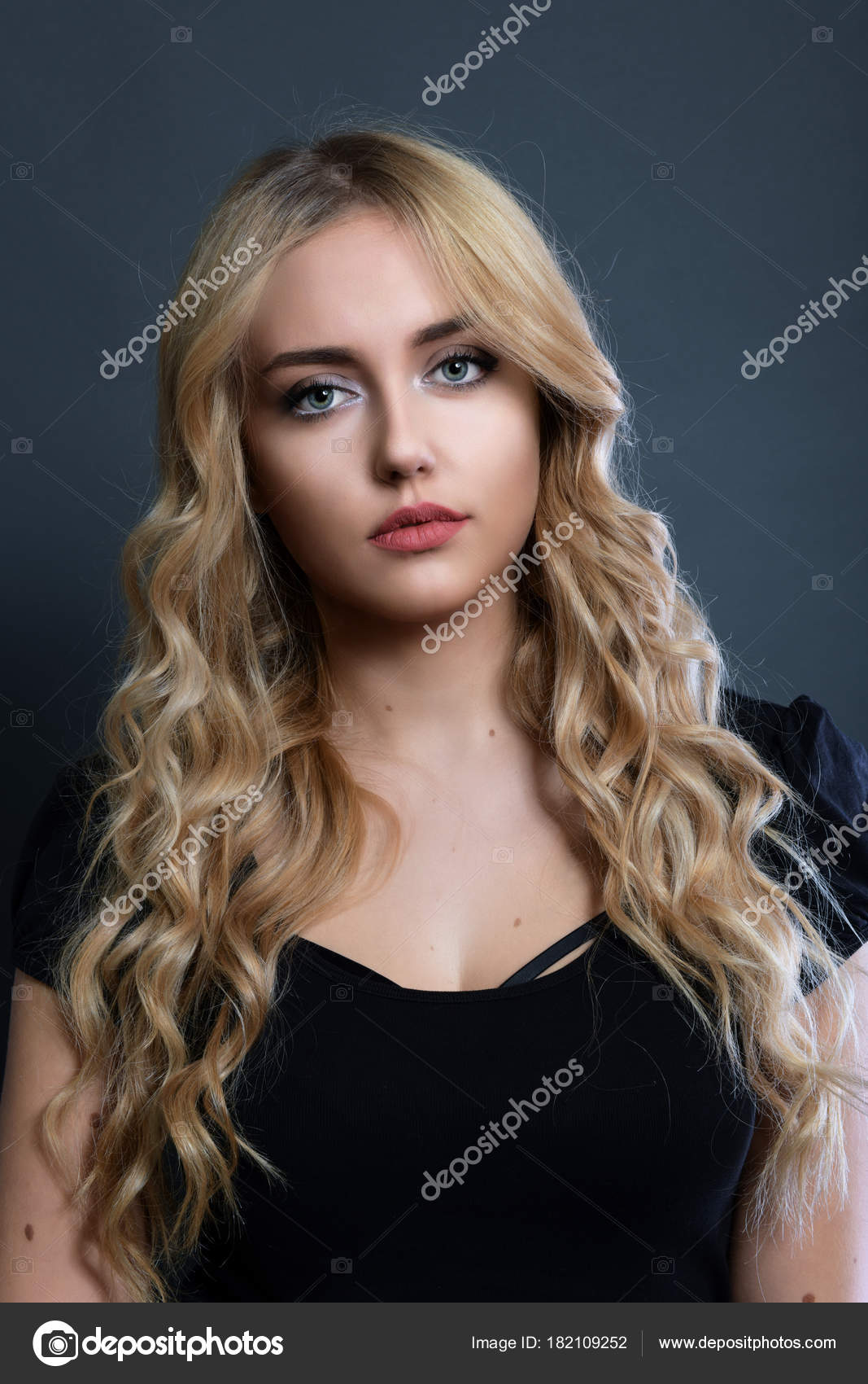 Blonde Girl Long Volume Shiny Wavy Hair Beautiful Woman Model Stock Photo by ©muro 182109252 Blonde Girl Long Volume Shiny Wavy Hair Beautiful Woman Model Stock Photo by ©muro 182109252