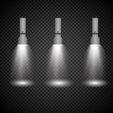parlayan pocket torch ışık