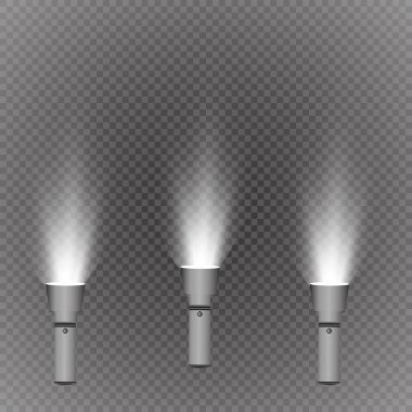 parlayan pocket torch ışık