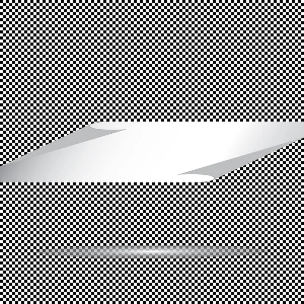 Σελίδα μπούκλα με σκιά σε λευκό φύλλο χαρτιού. Λευκό αυτοκόλλητο χαρτί. Στοιχείο για διαφήμιση και διαφημιστικό μήνυμα απομονωμένο σε διαφανές φόντο. Εικονογράφηση διάνυσμα για το σχεδιασμό και την επιχείρησή σας — Διανυσματικό Αρχείο