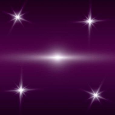  Işık. Mor bir arka plan üzerinde konser aydınlatma. 