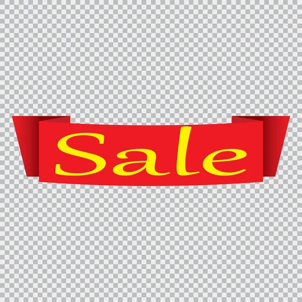 Big Sale Banner. Ribbon. Vector Illustration — Stock Vector