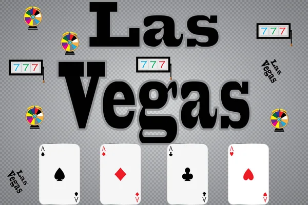 Klasszikus Retro Üdvözöljük Las Vegas Sign Egyszerű Modern Lakás Vektor — Stock Vector