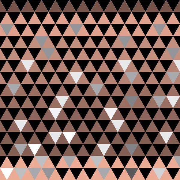 Triángulos Grises Ilustración Creativa Estilo Semitono Con Gradiente Estilo Completamente — Vector de stock