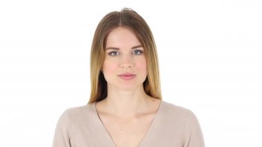 Bizi arayın, jest kadın tarafından