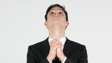 İşadamı dua, yardıma ihtiyacım var