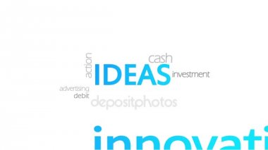 Fikirler, tipografi animasyon