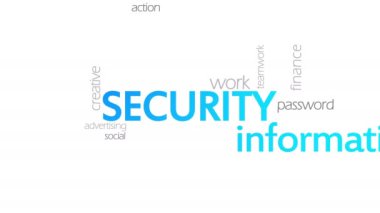 Güvenlik, hareketli tipografi