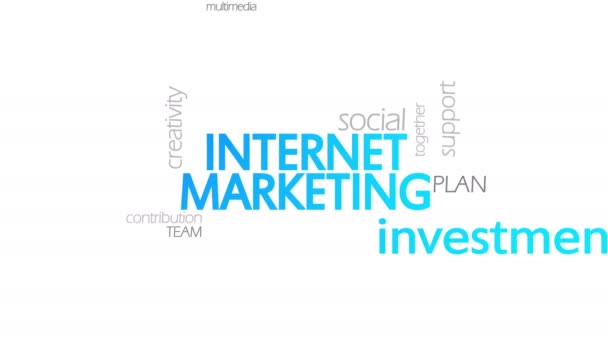 Marketing Internet, Typographie Animée — Video