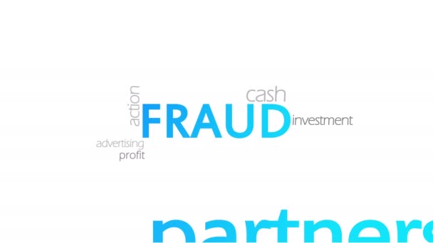 Fraude, Typographie Animation 