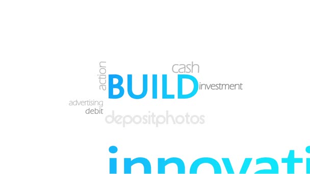 Construction, Typographie Animation 