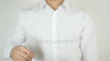 Dolandırıcılık, camın üzerine yazılmış