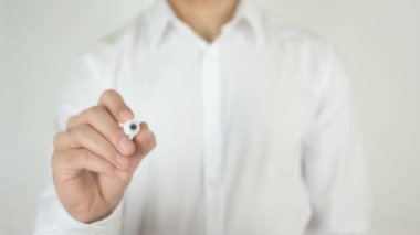 Ücretsiz seminer, camın üzerine yazılmış