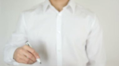 Fon, camın üzerine yazılmış