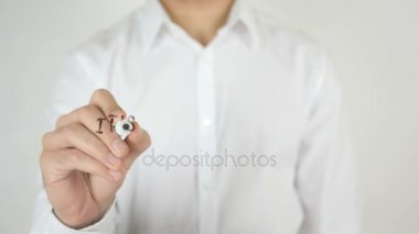 Cam üzerine yazılmış yeni iş zamanı