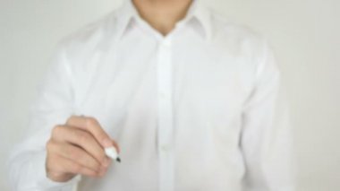 Cam üzerine yazılmış bir değişiklik