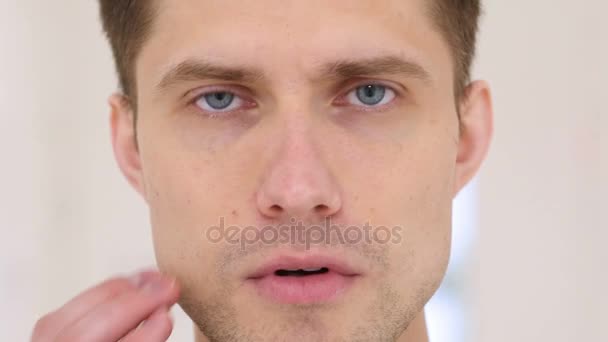 Mal de dents, Homme dans la douleur — Video