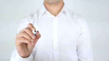 Cam üzerinde yazılı dostum, eylemi