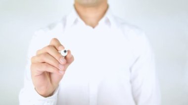 Sepete Ekle, cam üzerinde yazılı adam