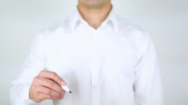 Koordinasyon, adam cam üzerine yazma