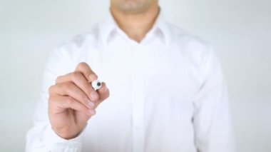 Telif hakkı kanunu, cam üzerinde yazılı adam