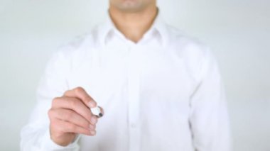 Reklam Yazarlığı, adam cam üzerine yazma