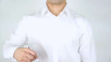 Taze, işadamı yazma camına