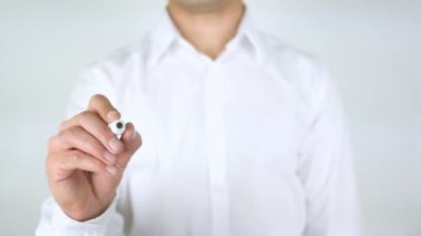 Im'duygu şanslı, işadamı yazma camına