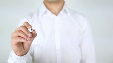Hastalık iznindeyim, işadamı yazma camına