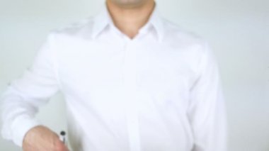 Fikir jeneratör, işadamı yazma camına