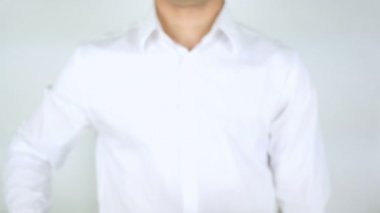 Yaratıcı çalışma, adam cam üzerine yazma