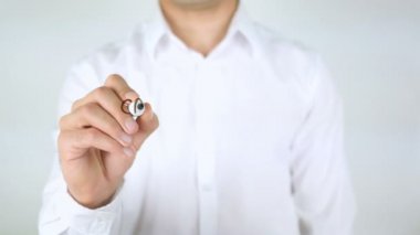 Yaratıcılık eğleniyor, dostum camın üzerine yazma zeka olduğunu
