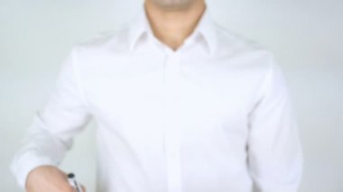 Disleksi, adam cam üzerine yazma