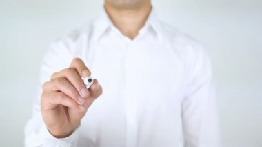 Pazarlama planı, cam üzerine yazma dostum