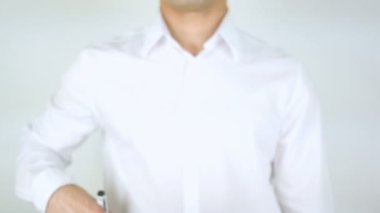 Matematik, adam cam üzerine yazma