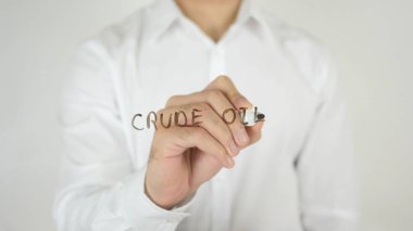 Ham petrol, camın üzerine yazılmış