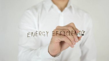 Enerji verimliliği, camın üzerine yazılmış