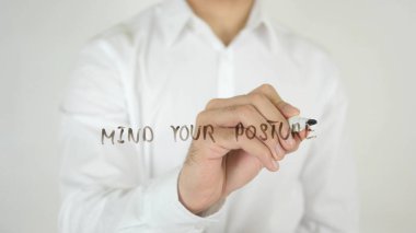 Sizin duruş, sorun camına yazılı